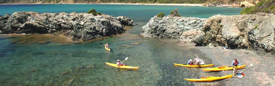 escursioni in kayak versante sud dell’Elba